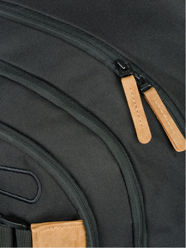 BAAGL  Šedý školní set - batoh, penál, sáček Baagl Skate Darkness