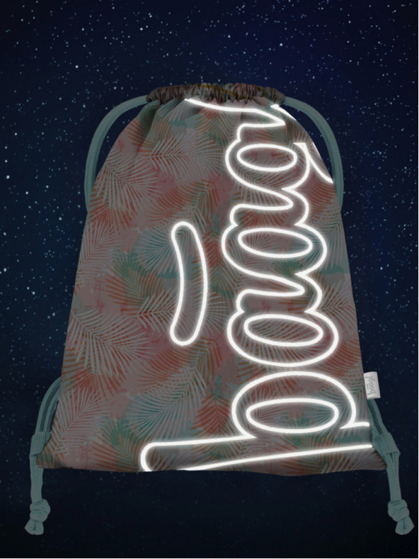 BAAGL  Růžový vak Baagl Sunset