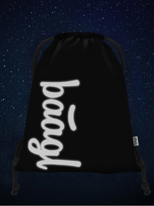 BAAGL  Černý vak Baagl Black