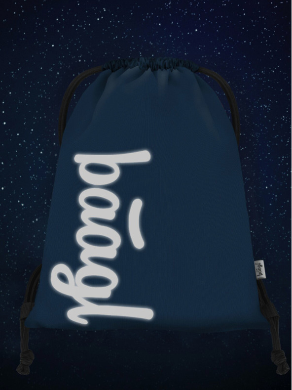 BAAGL  Modrý vak Baagl Ocean Blue