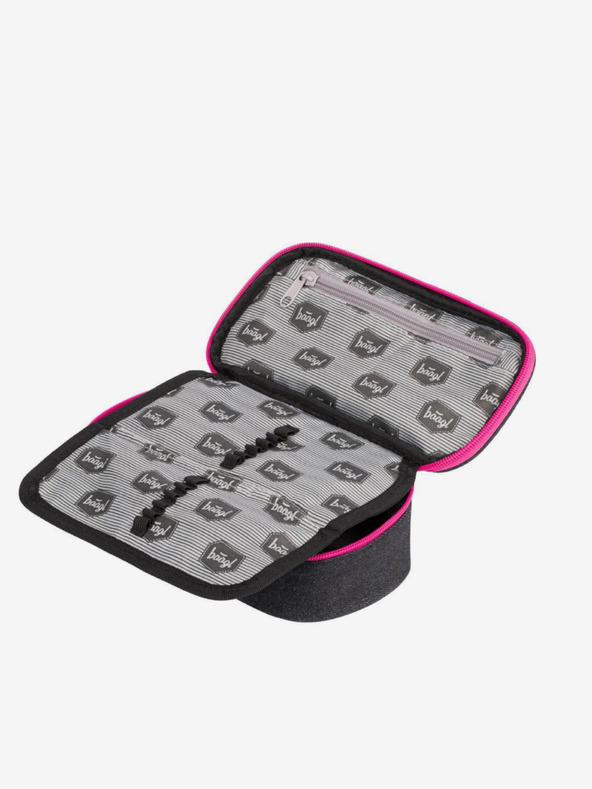 BAAGL  Černý 3 set tenisky: batoh, penál a sáček Baagl