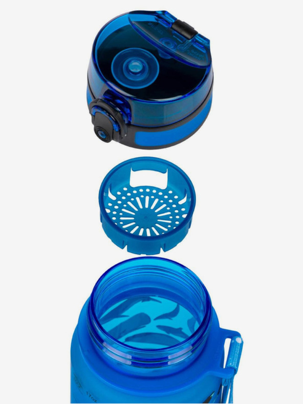 BAAGL  Modrá tritanová láhev na pití velryby, 500 ml Baagl