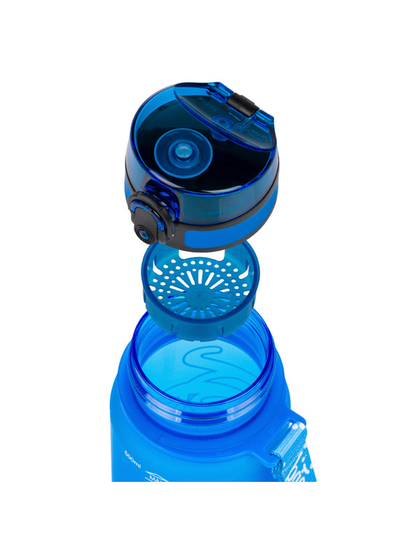 BAAGL  Modrá tritanová láhev na pití logo - modrá, 500 ml Baagl