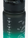 BAAGL  Zelená tritanová láhev na pití gradient dino, 350 ml Baagl