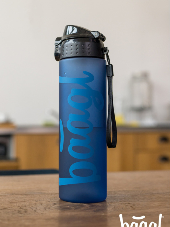 BAAGL  Modrá tritanová láhev na pití ocean blue, 700 ml Baagl