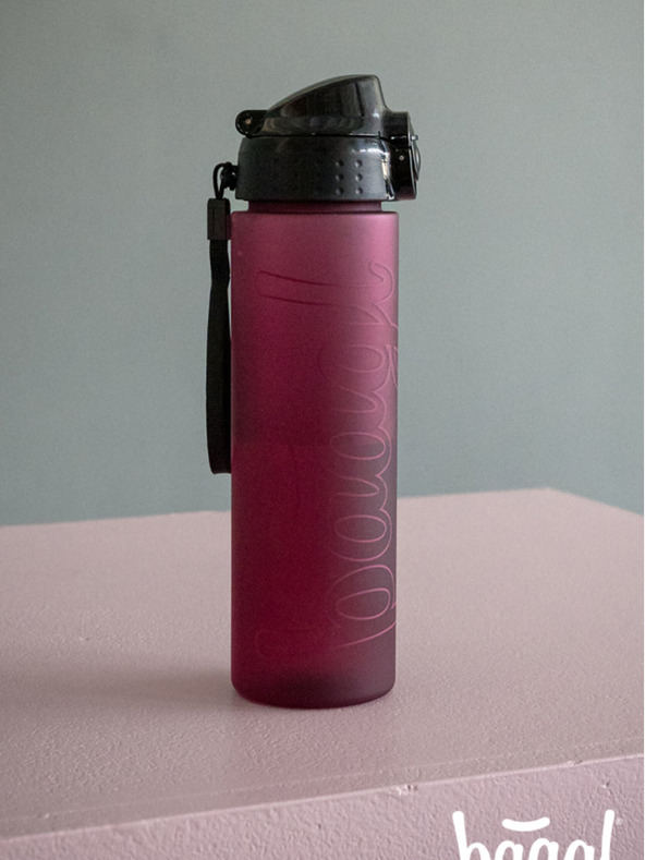BAAGL  Červená tritanová láhev na pití ruby, 700 ml Baagl