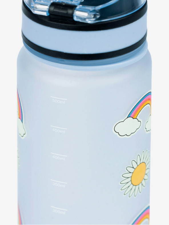 BAAGL  Modrá tritanová láhev na pití hippie, 500 ml Baagl