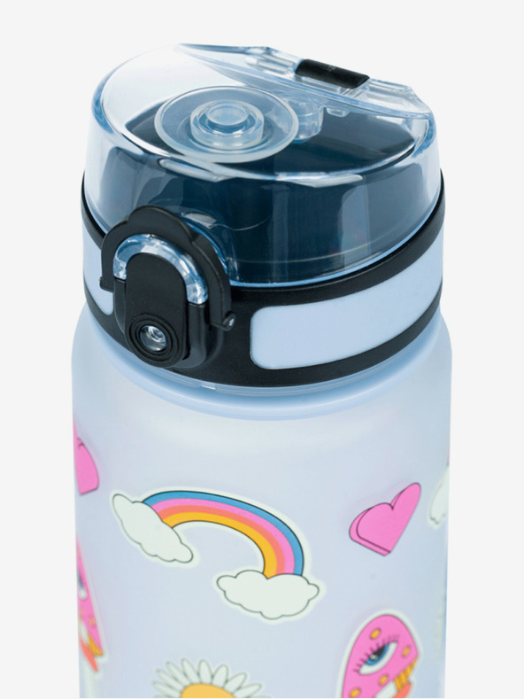 BAAGL  Modrá tritanová láhev na pití hippie, 500 ml Baagl