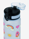 BAAGL  Modrá tritanová láhev na pití hippie, 500 ml Baagl
