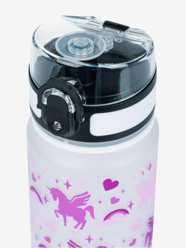 BAAGL  Fialová tritanová láhev na pití jednorožec království, 500 ml Baagl