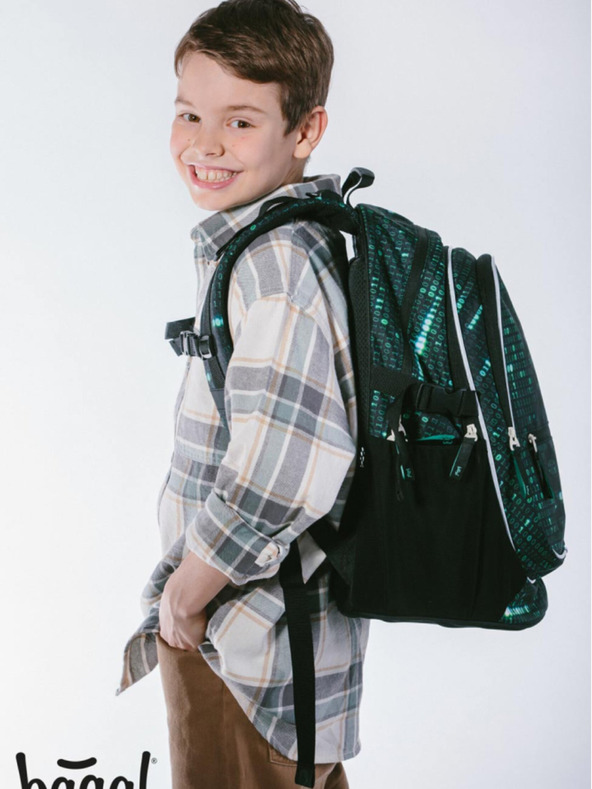 BAAGL  BAAGL 3 SET Core Numbers: batoh, penál, sáček BAAGL