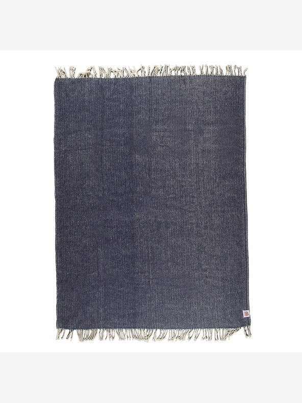 Balkanova Vlněná deka Elma VII - půlnoční modř