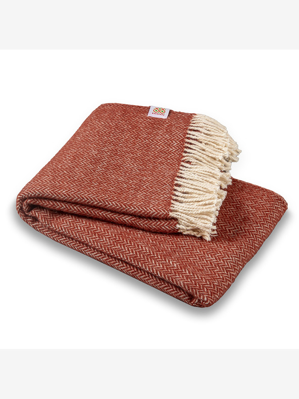 Balkanova Vlněná deka Elma V - bordó