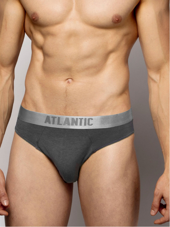 Atlantic Pánské slipy z Pima bavlny ATLANTIC 2Pack