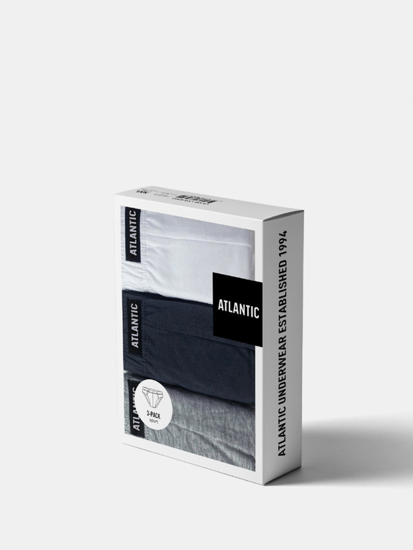 Atlantic Pánské slipy ATLANTIC Sport 3Pack