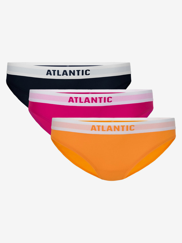 Atlantic Dámské kalhotky Bikini ATLANTIC 3Pack