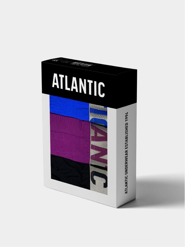 Atlantic Pánské sportovní boxerky ATLANTIC 3Pack