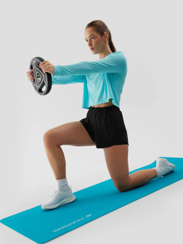 4F Dámské sportovní rychleschnoucí tričko s dlouhými rukávy loose 4F