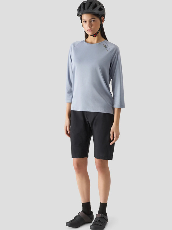 4F Dámské cyklistické rychleschnoucí tričko s dlouhými rukávy 4F