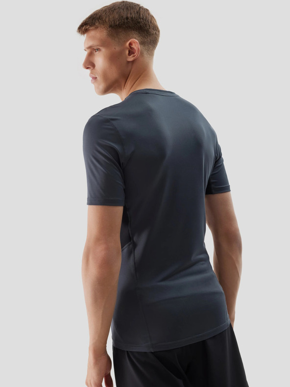 4F Pánské sportovní tričko slim z recyklovaných materiálů 4F