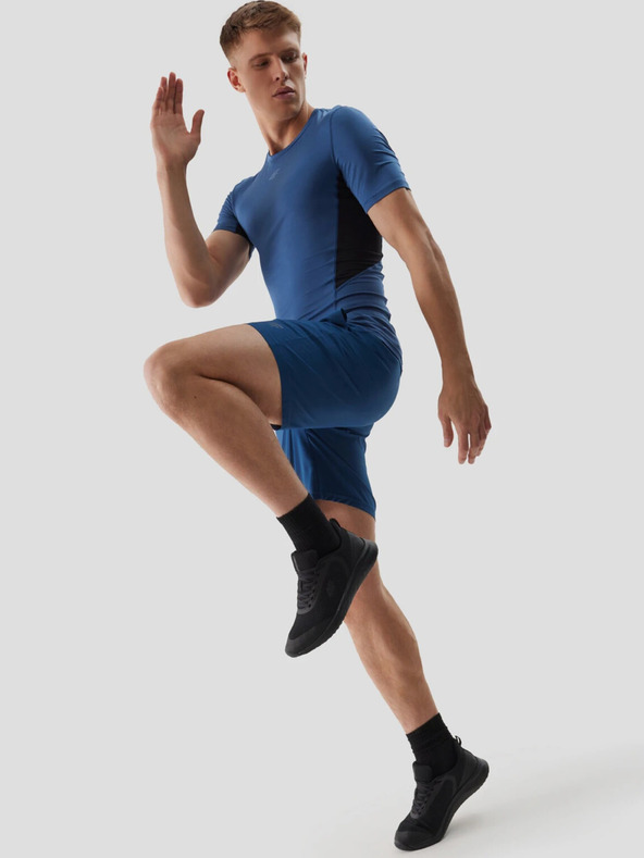 4F Pánské sportovní tričko slim z recyklovaných materiálů 4F