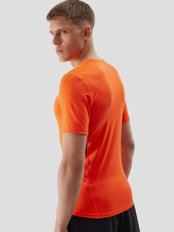 4F Pánské sportovní tričko slim z recyklovaných materiálů 4F