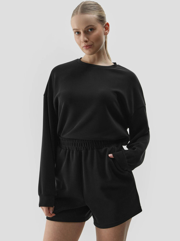 4F Dámské teplákové šortky s přídavkem modalu 4F