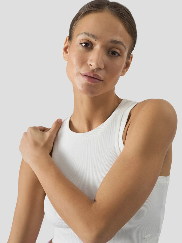 4F Dámský crop top slim 4F