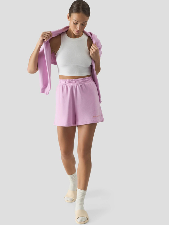 4F Dámský crop top slim 4F