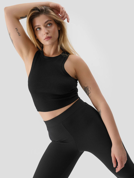 4F Dámský crop top slim 4F