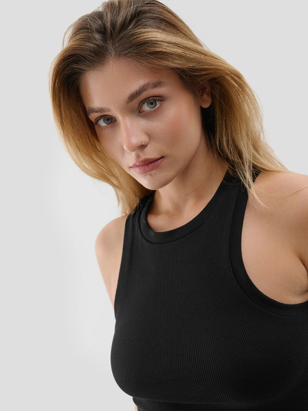 4F Dámský crop top slim 4F