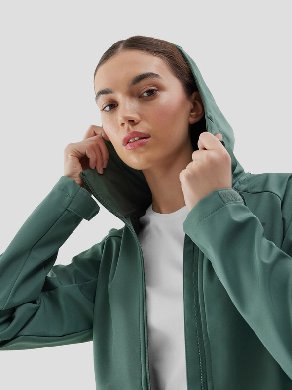 4F Dámská větruodolná bunda softshell membrána 5000 4F