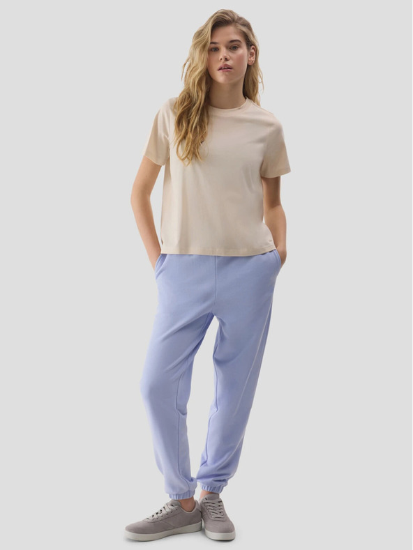 4F Dámské hladké tričko s organickou bavlnou 4F