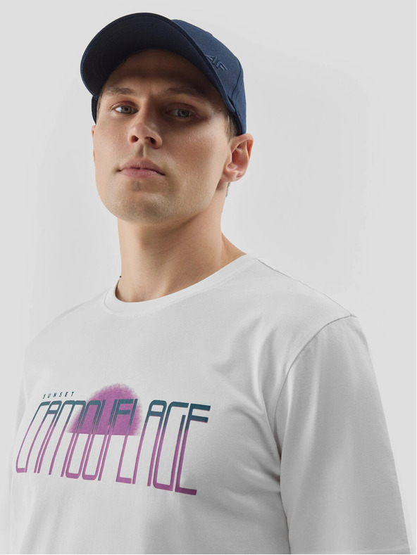 4F Pánské tričko s potiskem 4F