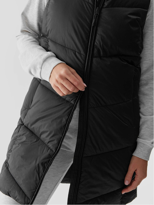 4F Dámská péřová vesta s výplní ze syntetického peří 4F