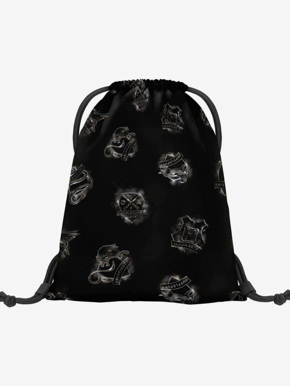 BAAGL  Černý školní set - batoh, penál, sáček Baagl Core Harry Potter Bradavice