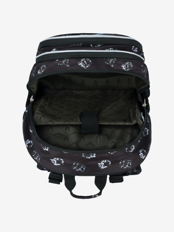 BAAGL  Černý školní set - batoh, penál, sáček Baagl Core Harry Potter Bradavice