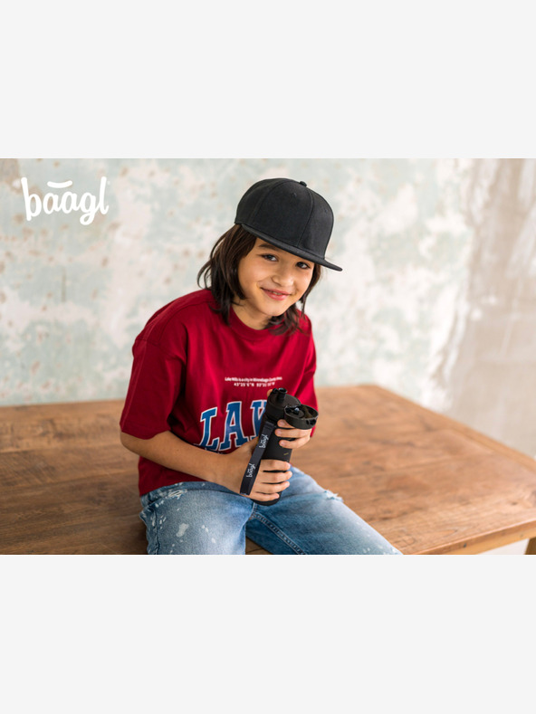 BAAGL  BAAGL Tritanová láhev na pití Logo Gold, 500 ml BAAGL