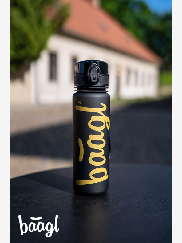 BAAGL  BAAGL Tritanová láhev na pití Logo Gold, 500 ml BAAGL