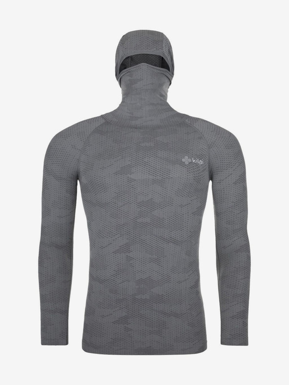 Kilpi Šedé dámské sportovní tričko s kapucí Kilpi Ninja