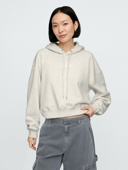 GAP Crop mikina s logem Gap