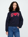 GAP Oversize mikina s logem Gap