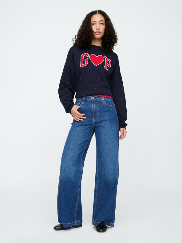 GAP Oversize mikina s logem Gap