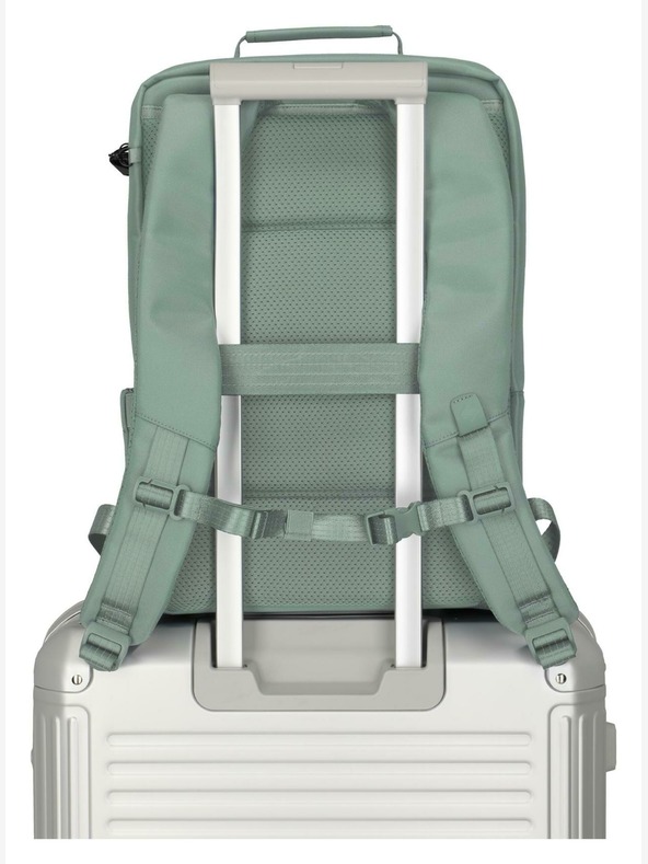 Travelite Batoh Travelite Workfloow Backpack M Sage