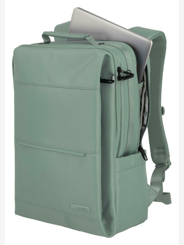 Travelite Batoh Travelite Workfloow Backpack M Sage