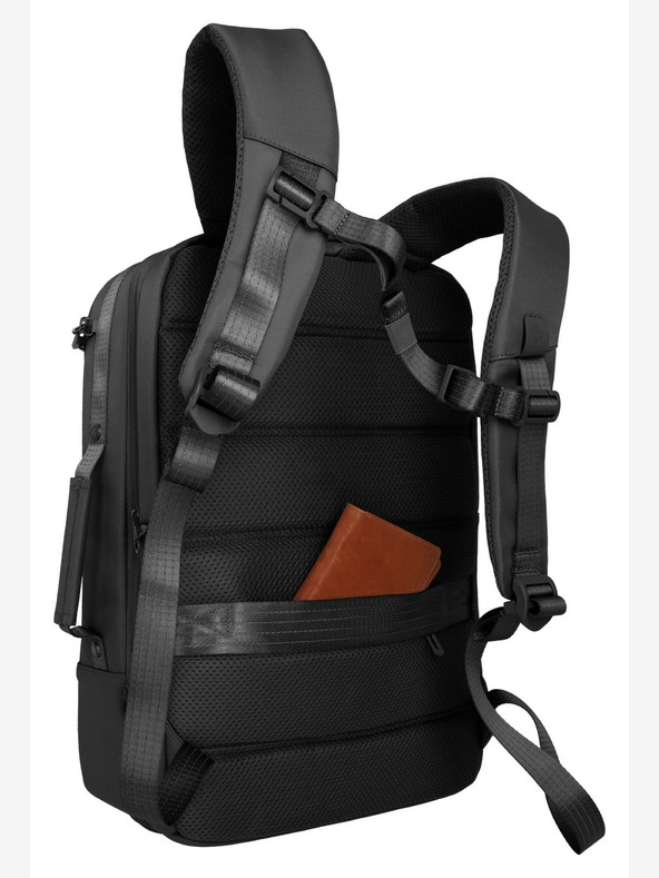 Travelite Batoh Travelite Workfloow Backpack L Black