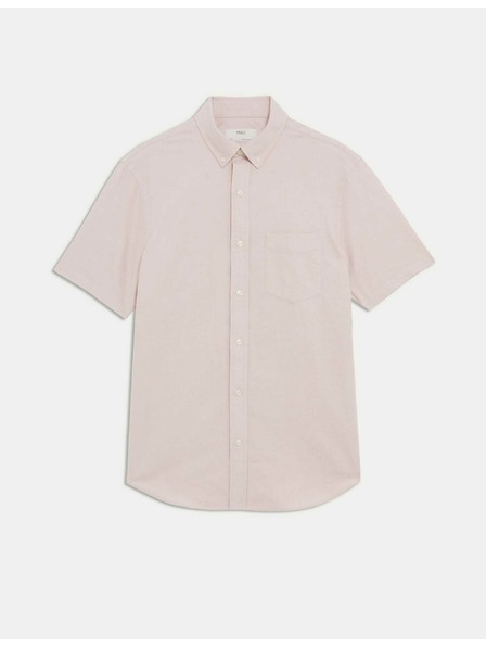 Marks & Spencer Oxfordská košile z čisté bavlny The Ultimate Marks & Spencer oranžová