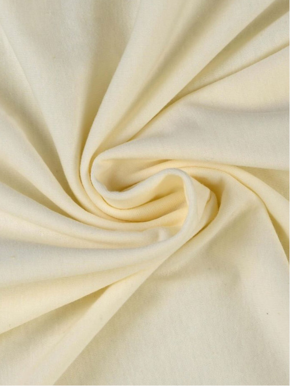 Kvalitex Jersey prostěradlo dětské 70x140cm smetanové Kvalitex