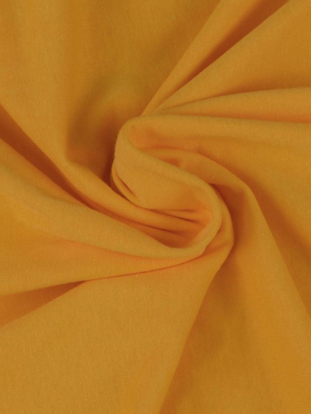Kvalitex Jersey prostěradlo dětské 60x120cm sytě žluté Kvalitex