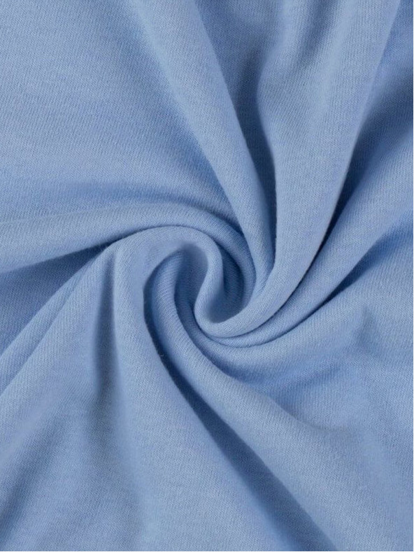Kvalitex Jersey prostěradlo dětské 70x140cm světle modré Kvalitex